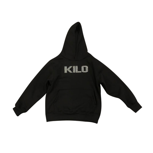 LO KI REVERSAL RHINESTONE HOODIE