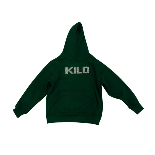 LO KI REVERSAL RHINESTONE HOODIE